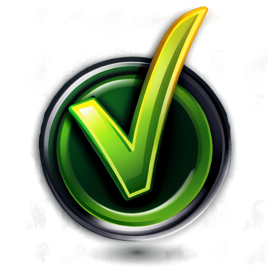 Authentic Green Checkmark Png 83 PNG Image