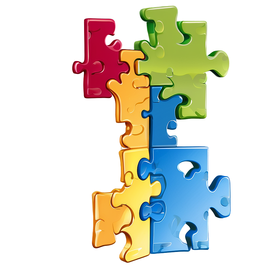 Autism Puzzle Piece Button Png Olc31 PNG Image