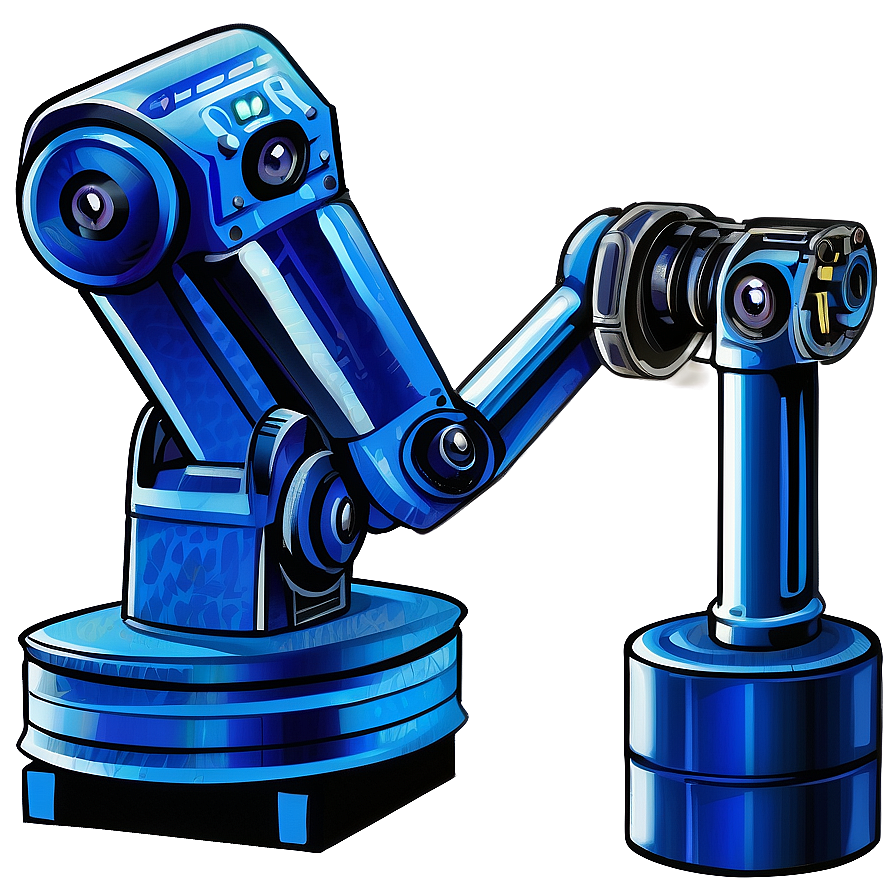 Automated Factory Robot Png Vmw69 PNG Image