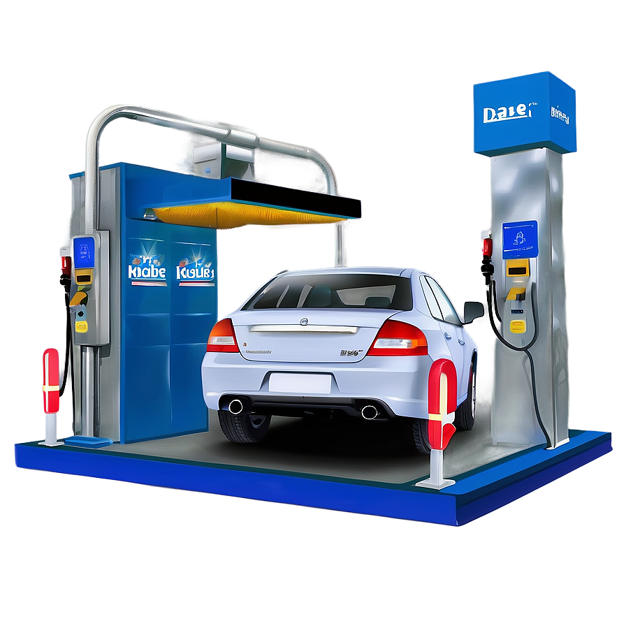 Automatic Car Wash Machine Png 06112024 PNG Image