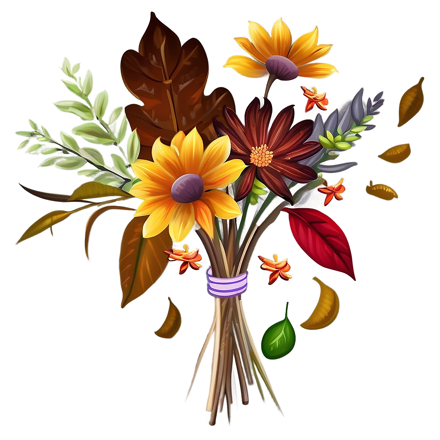 Autumn Bouquet Png 84 PNG Image