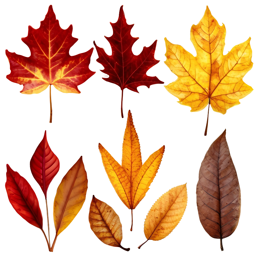 Autumn Leaf Collection Png 60 PNG Image