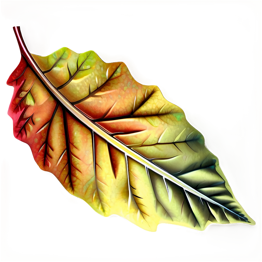 Autumn Leaf Sticker Png 05252024 PNG Image