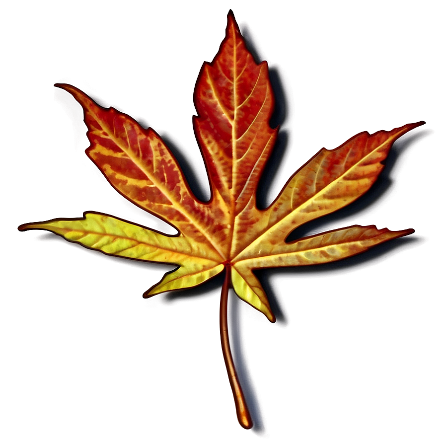 Autumn Leaf Sticker Png Wxl PNG Image