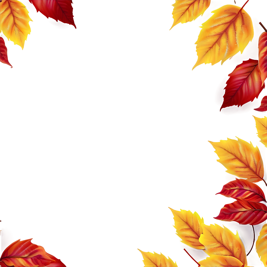 Autumn Leaves Background Png Hnh48 PNG Image