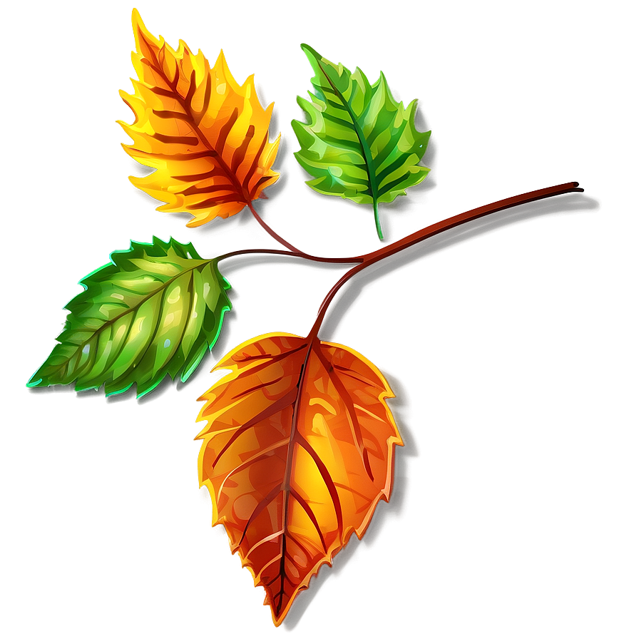 Autumn Leaves Clipart Png Gfp32 PNG Image