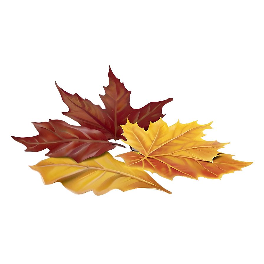 Autumn Leaves Drift Png 06132024 PNG Image