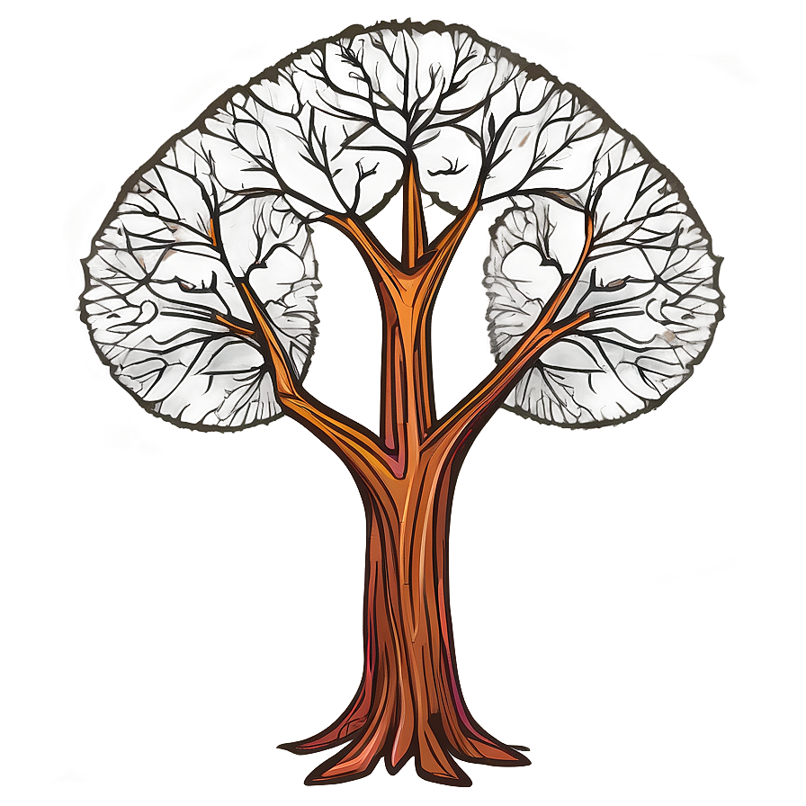 Autumn Tree Drawing Png Xsi13 PNG Image