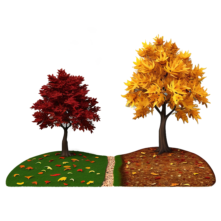 Autumn Tree Path Png Lcc66 PNG Image