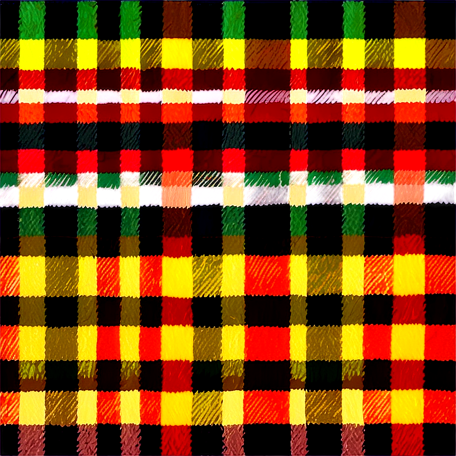 Autumnal Plaid Fabric Png Bhc33 PNG Image