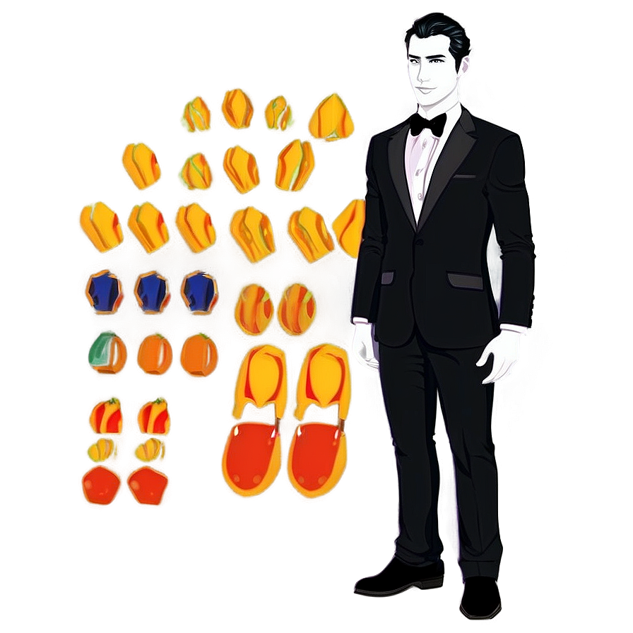 Avatar In Formal Wear Png Yhw PNG Image