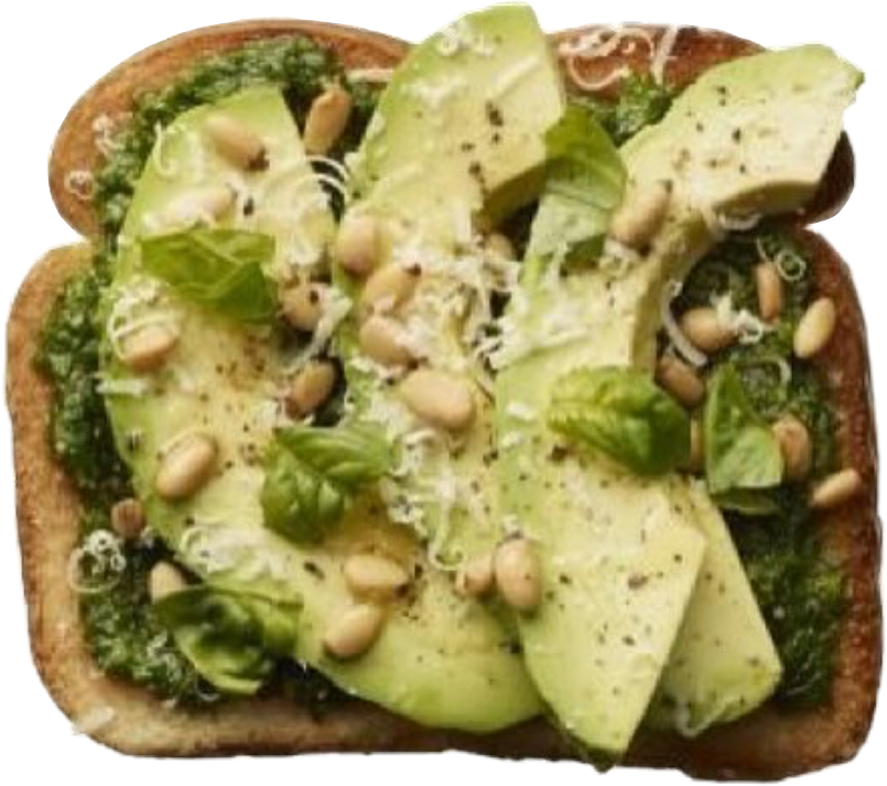 Avocado Pesto Toast.jpg PNG Image