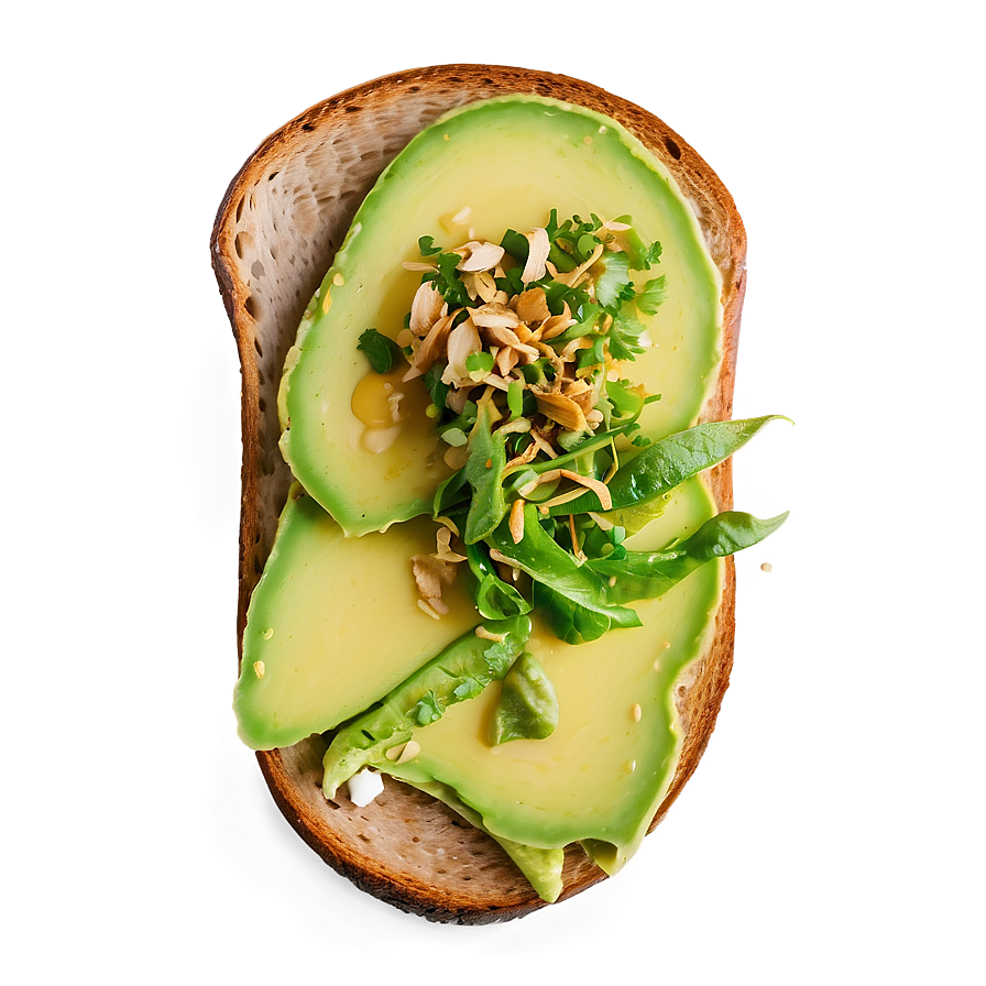 Avocado Toast Morning Png Phs63 PNG Image