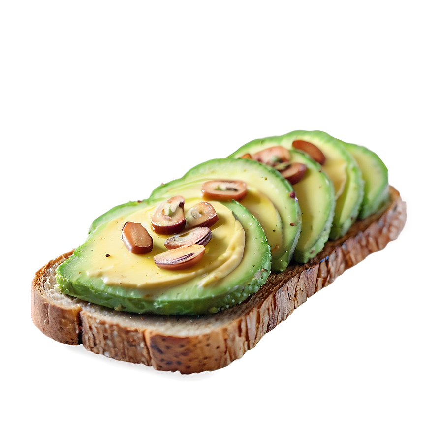 Avocado Toast Morning Png Via10 PNG Image