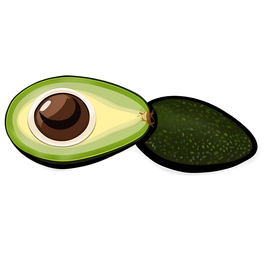 Avocado With Sunglasses Png 54 PNG Image