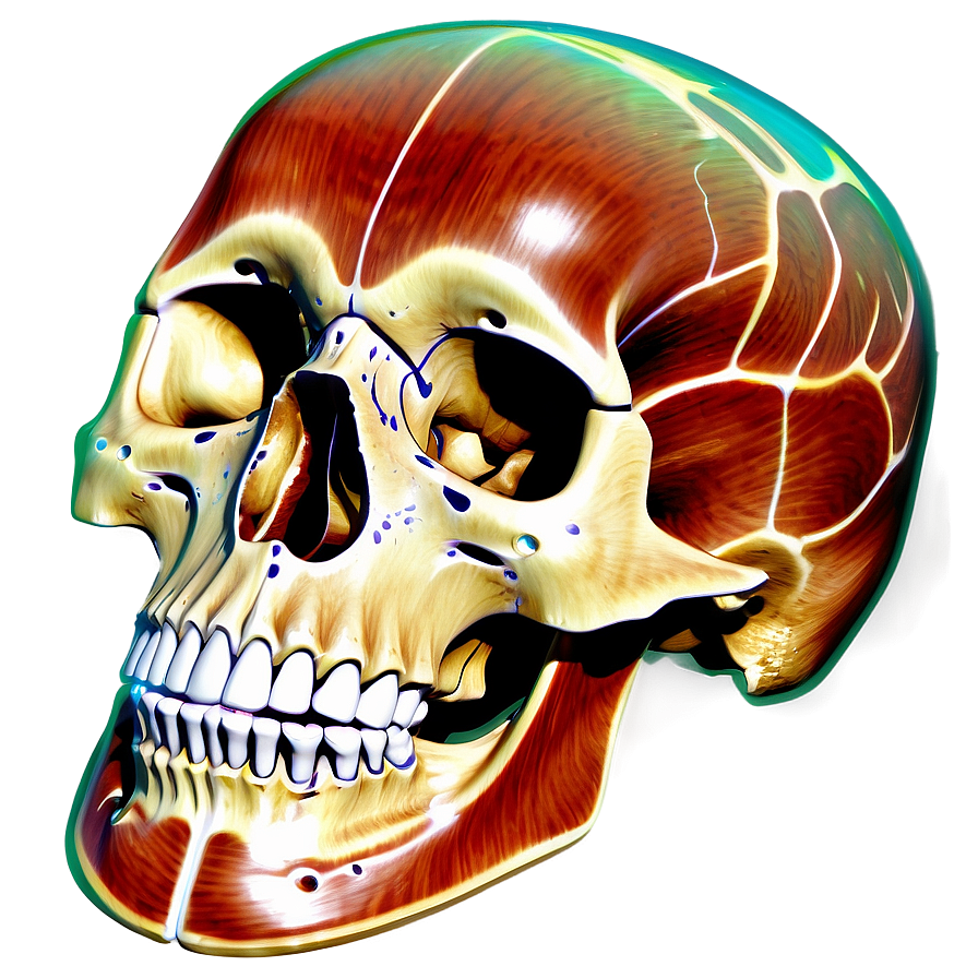 Axial Skeleton Anatomical Diagram Png 92 PNG Image