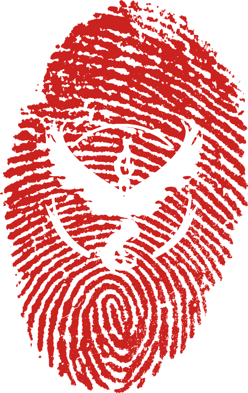 Azerbaijan Flag Fingerprint PNG Image