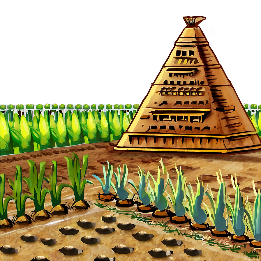 Aztec Agriculture Png 06202024 PNG Image