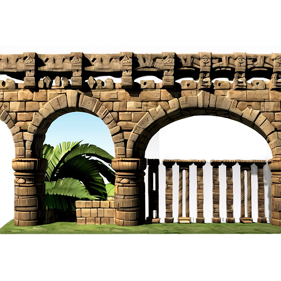 Aztec Aqueducts Png 06202024 PNG Image