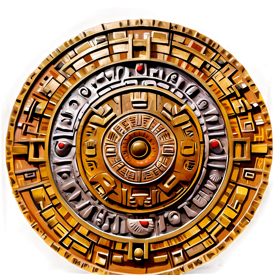 Aztec Calendar Png 96 PNG Image