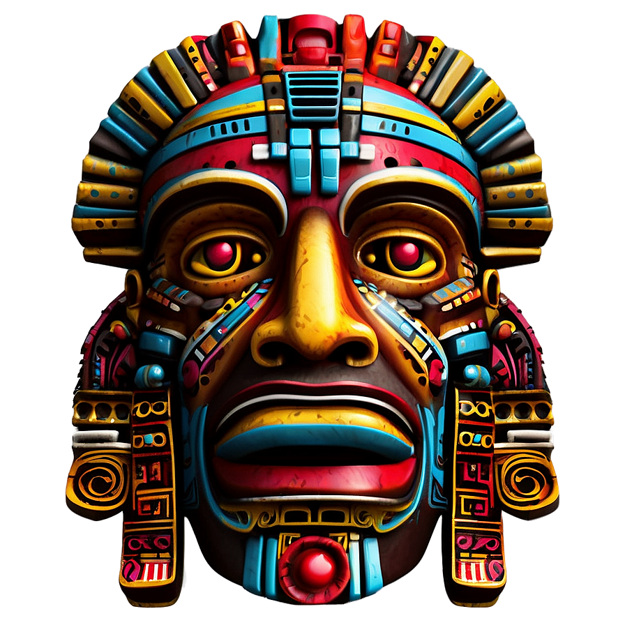 Aztec Sculptures Png Axq24 PNG Image