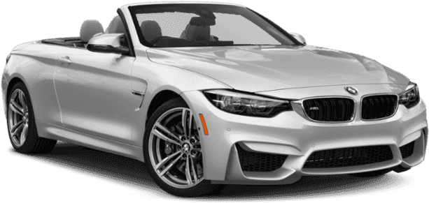 B M W Convertible Silver Exterior PNG Image