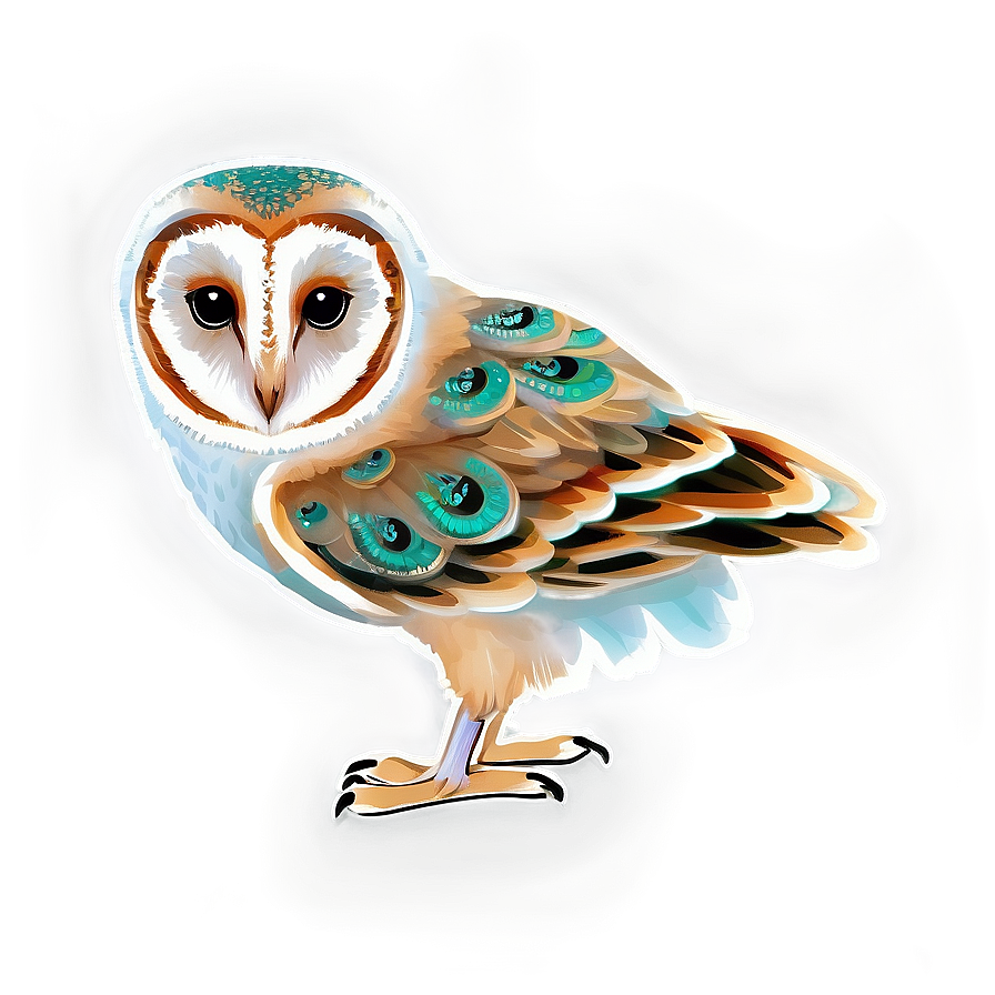 Baby Barn Owl Png 06252024 PNG Image