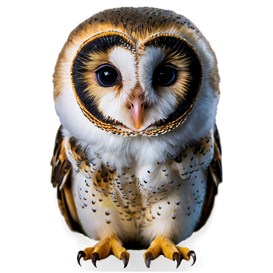 Baby Barn Owl Png 06252024 PNG Image