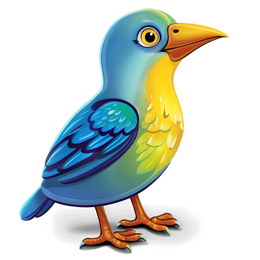 Baby Cartoon Bird Png Agb18 PNG Image