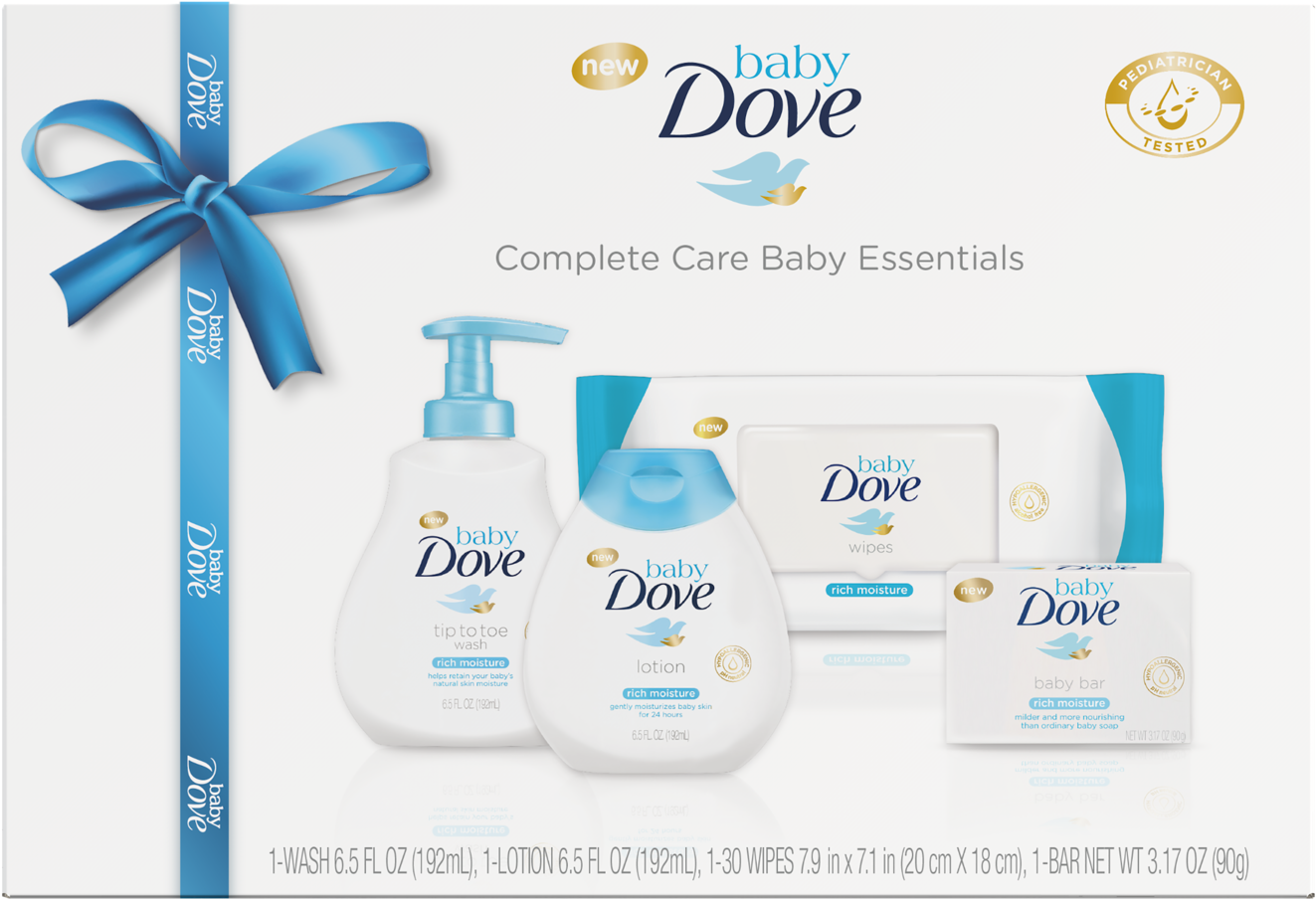 Baby Dove Complete Care Essentials Set PNG Image