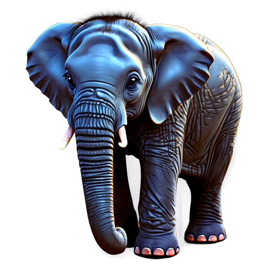 Baby Elephant Cartoon Png Ewb83 PNG Image