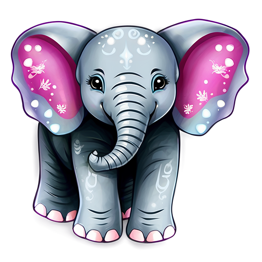 Baby Elephant Gift Png Fpw40 PNG Image