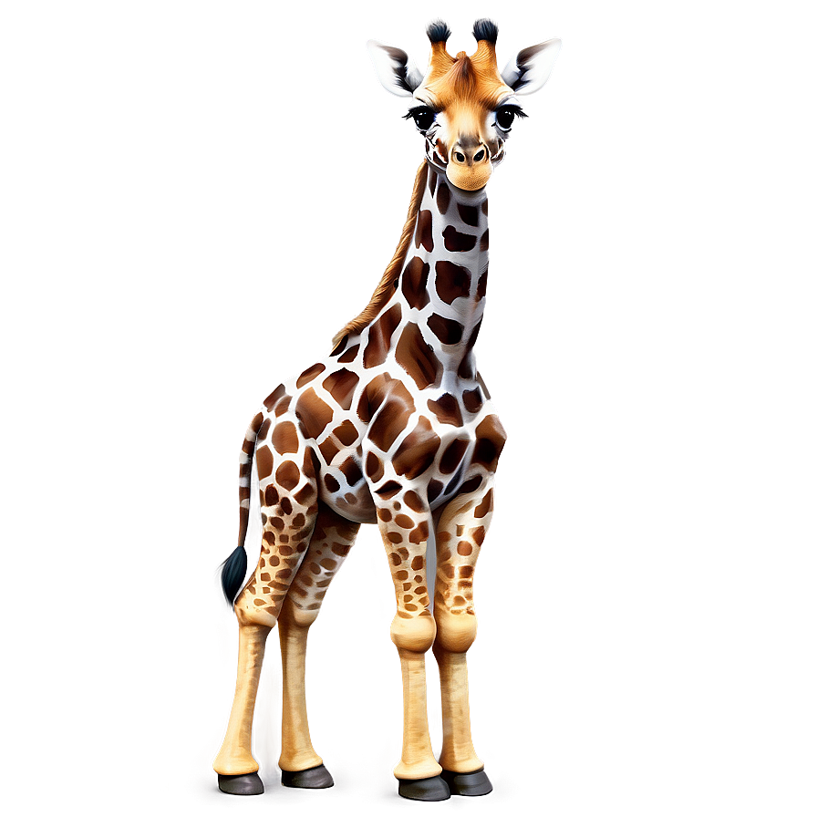 Baby Giraffe Cute Png Ngm77 PNG Image