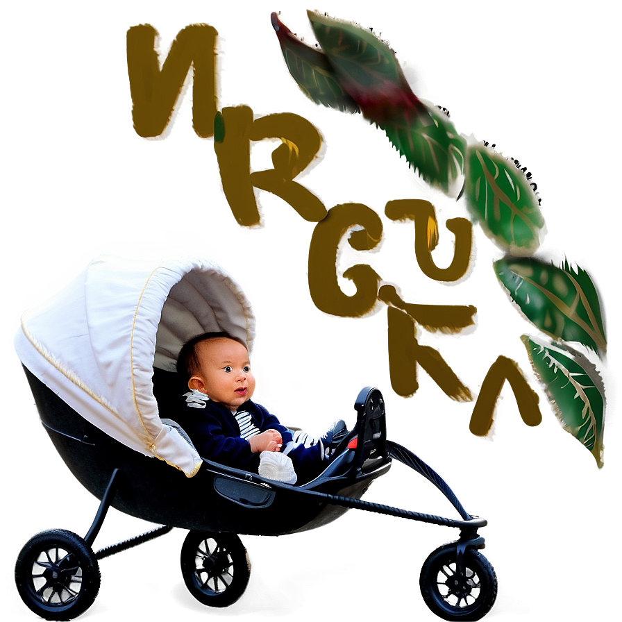 Baby In Carriage Png Ely PNG Image