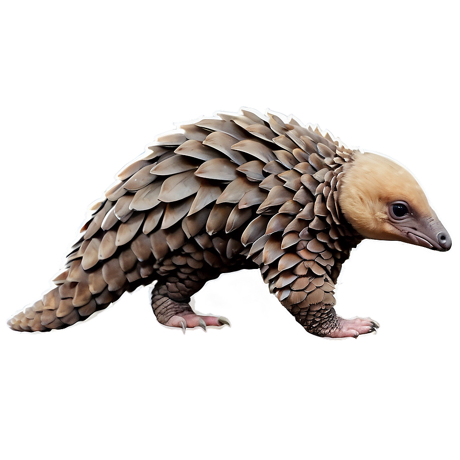 Baby Pangolin In Habitat Png 06212024 PNG Image