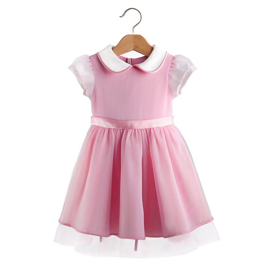 Baby Pink Dress Png Qrk47 PNG Image