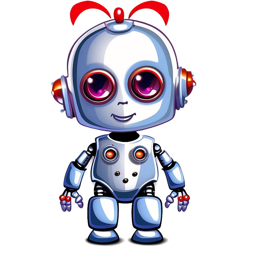 Baby Robot Clipart Png Dtn42 PNG Image