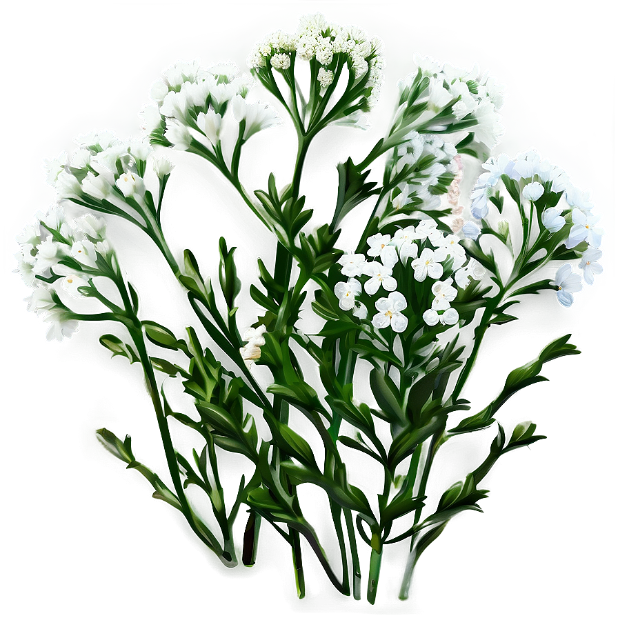 Baby's Breath Flowers Png Tkc PNG Image