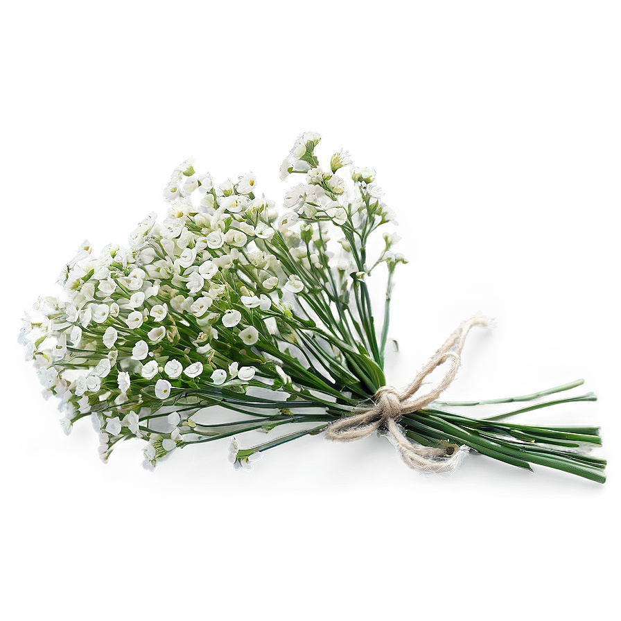 Baby's Breath Under Sunshine Png Phu PNG Image