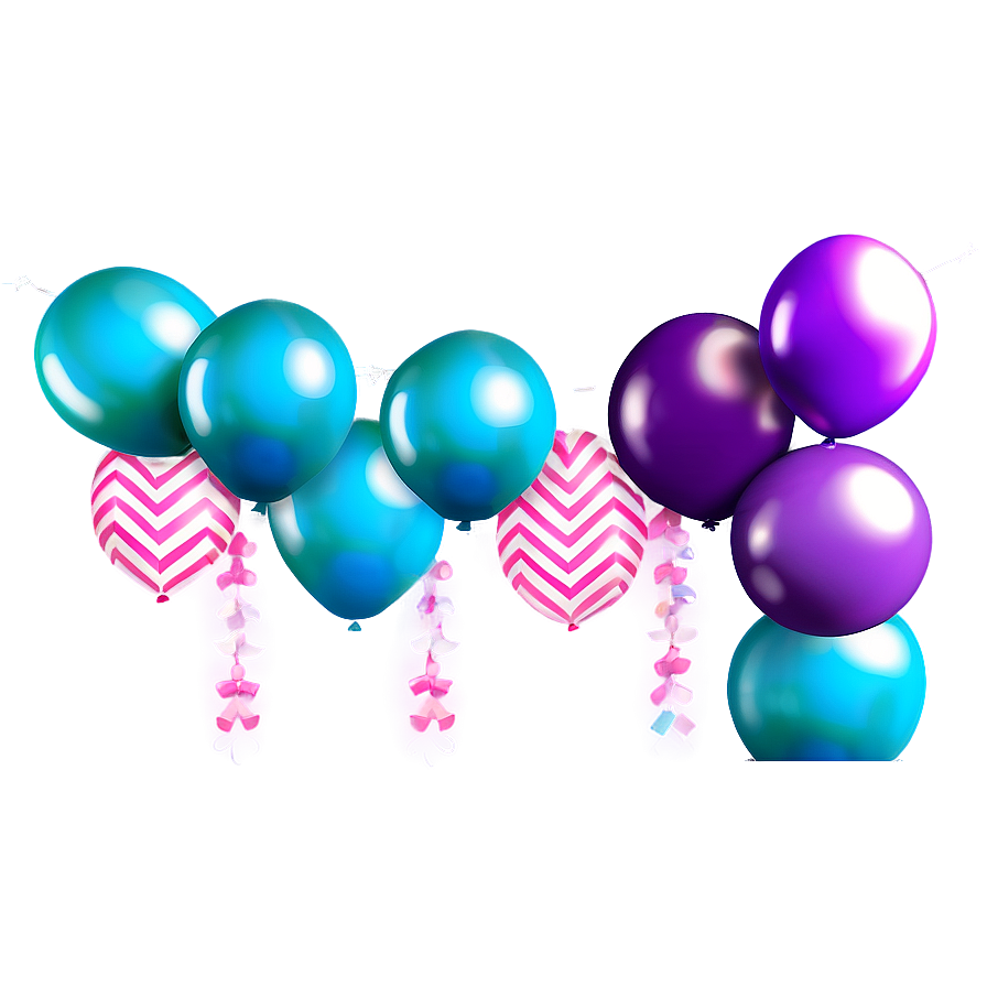 Baby Shower Balloon Garland Themes Png 87 PNG Image