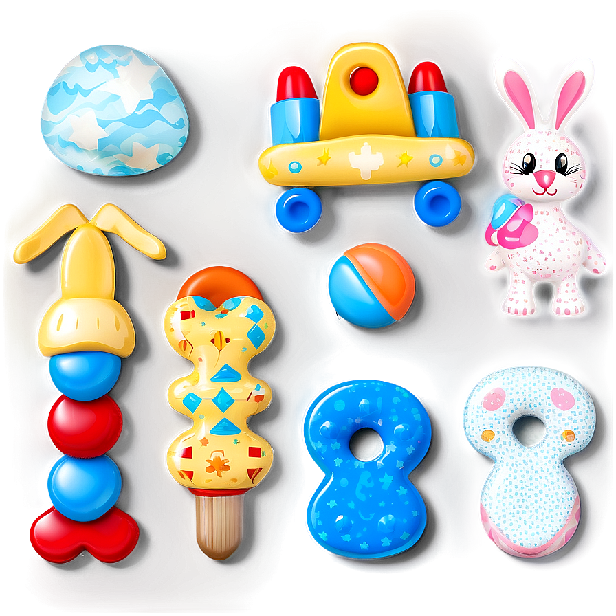 Baby Toys Set Png Tio53 PNG Image