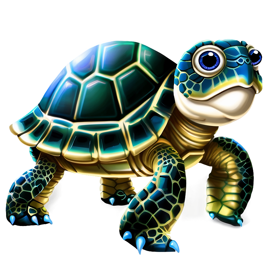 Baby Turtle Illustration Png Hri20 PNG Image