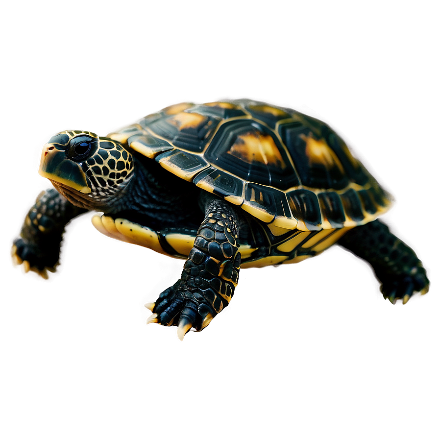 Baby Turtle Side View Png Llr PNG Image