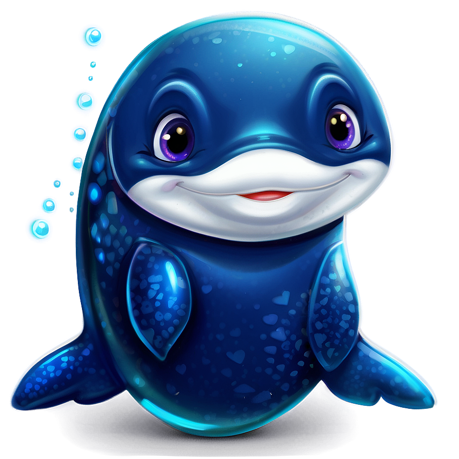 Baby Whale Cute Png 05232024 PNG Image