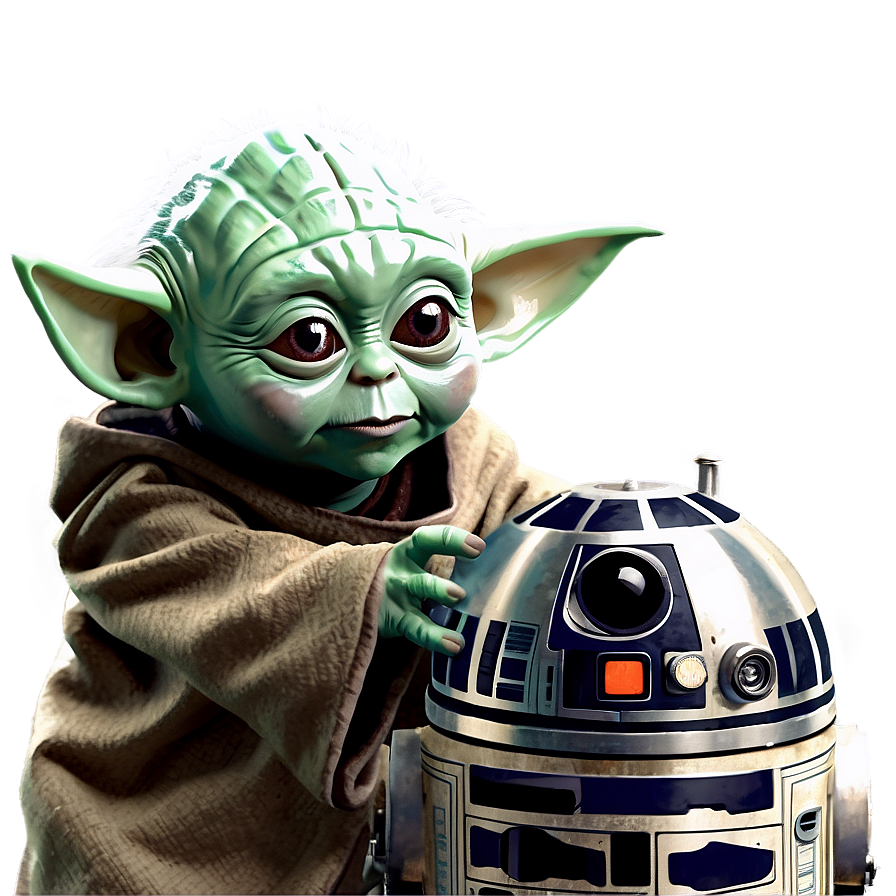 Baby Yoda And Ig-11 Png 16 PNG Image