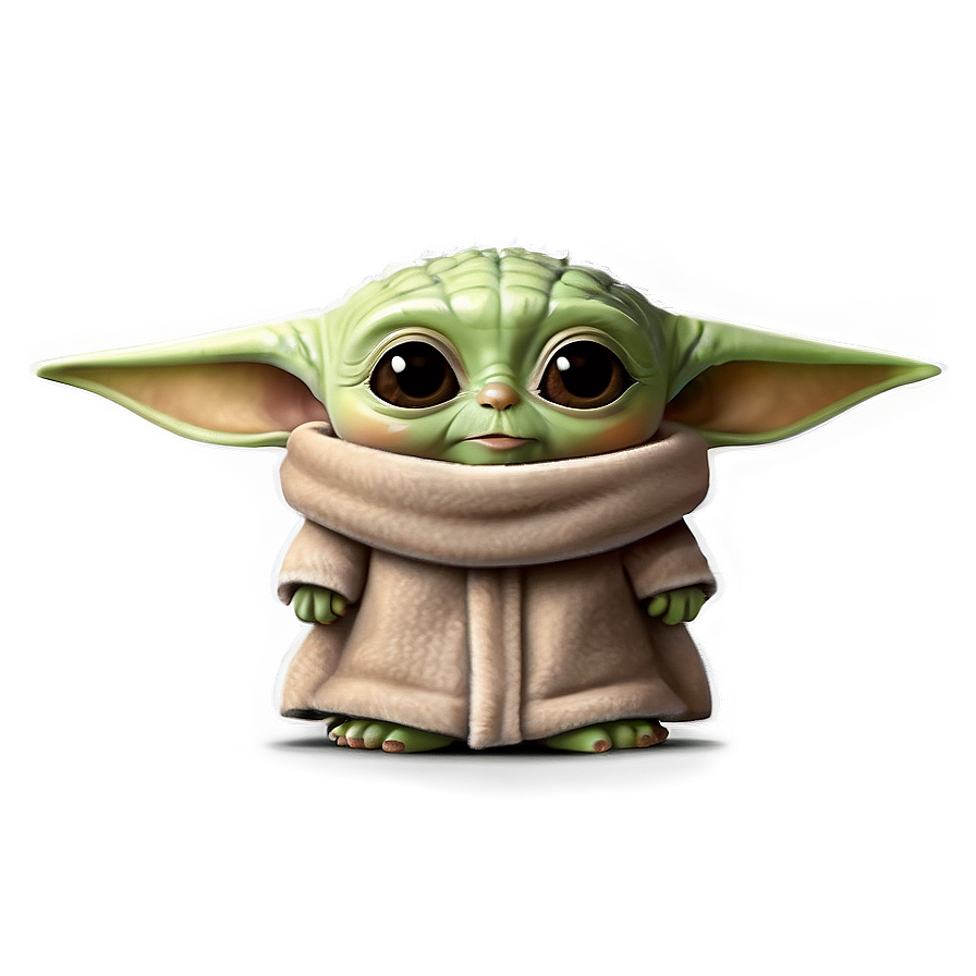 Baby Yoda Cartoon Emoji Png 59 PNG Image