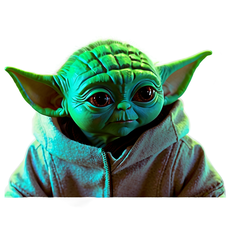 Baby Yoda Ears Up Png 16 PNG Image