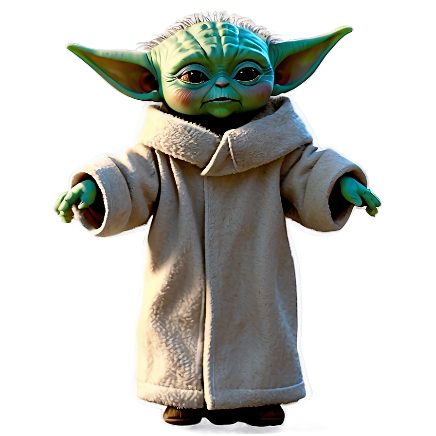 Baby Yoda Hand Gesture Png Kly54 PNG Image