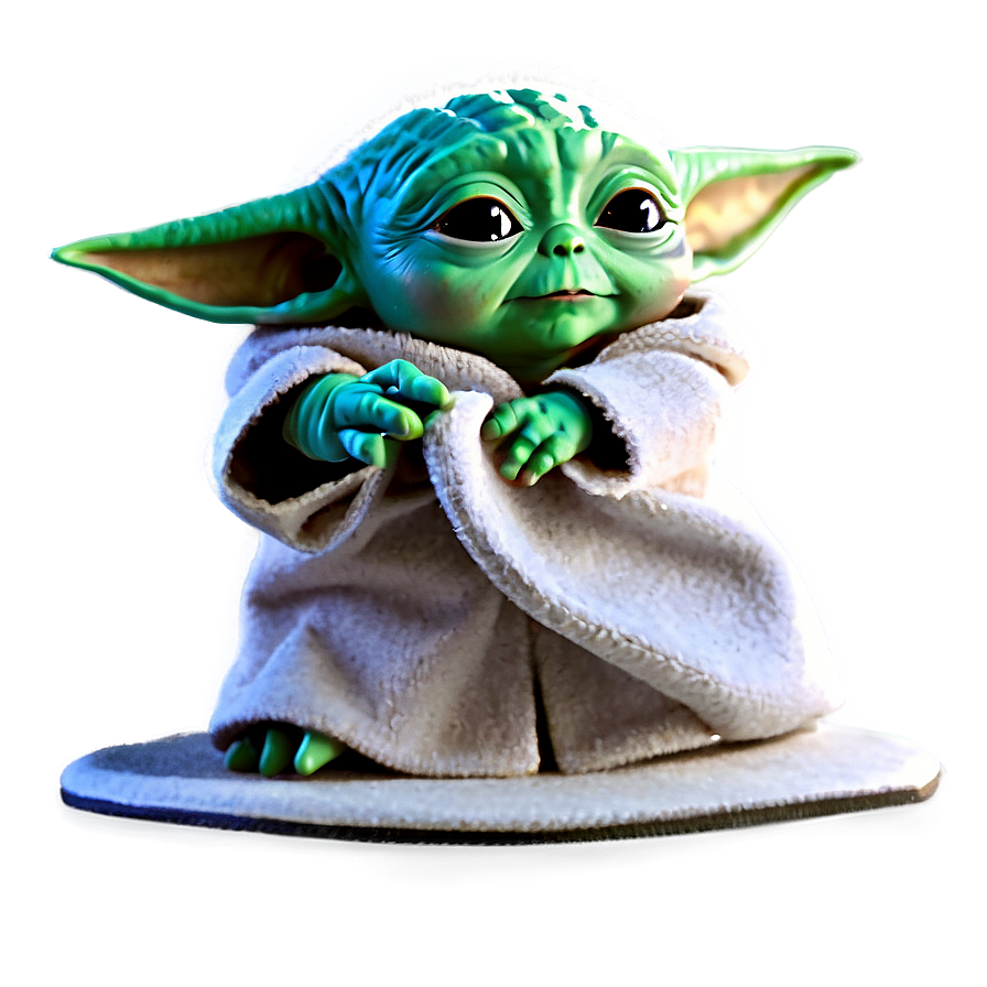 Baby Yoda Using The Force Png Adc PNG Image