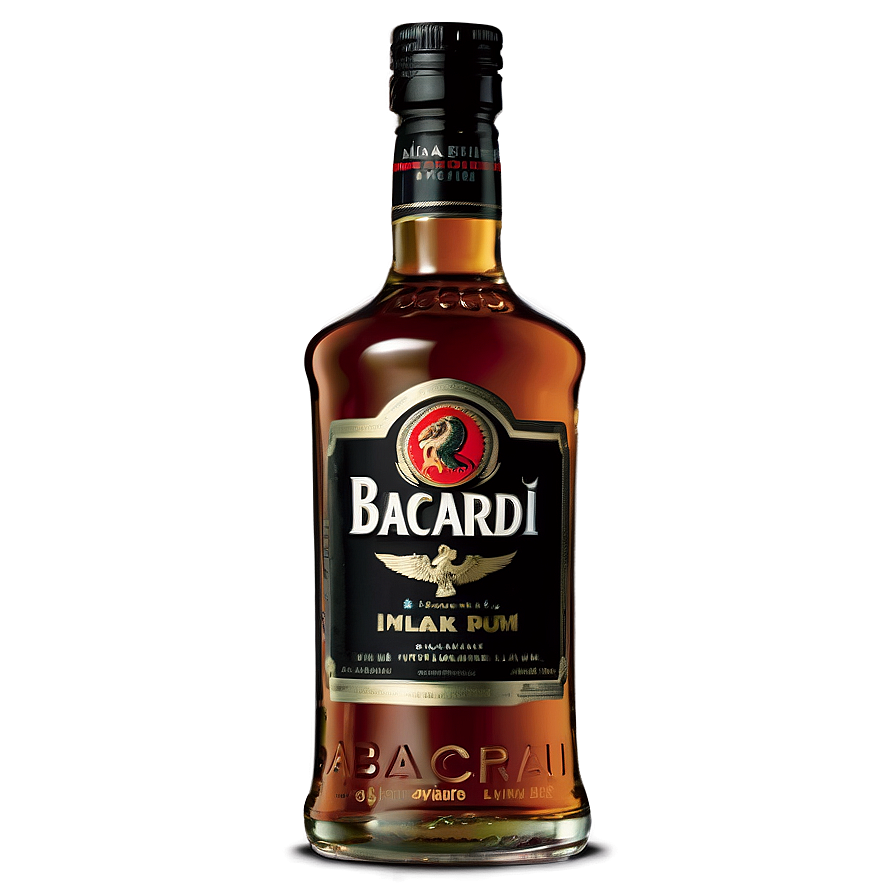 Bacardi Black Rum Png 30 PNG Image